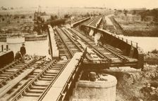 An Electrically Operated Swing Bridge, at Beccles, near Yarmouth (London and North Eastern Railway) Creator: Unknown