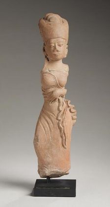 An Elegant Woman, 14th-early 16th century. Creator: Unknown