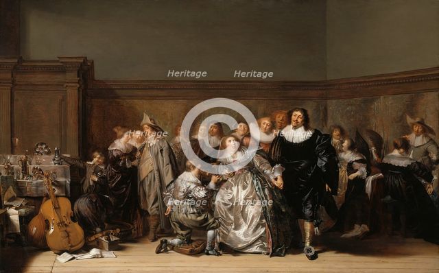 An Elegant Company, 1632. Creator: Pieter Codde.