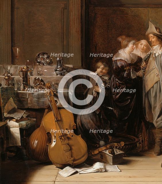 An Elegant Company, 1632. Creator: Pieter Codde.