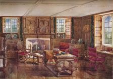An Elizabethan Living Room, c19th century, (1923)