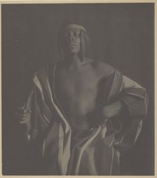 An Ethiopian Chief, 1897, printed c. 1902. Creator: Fred Holland Day