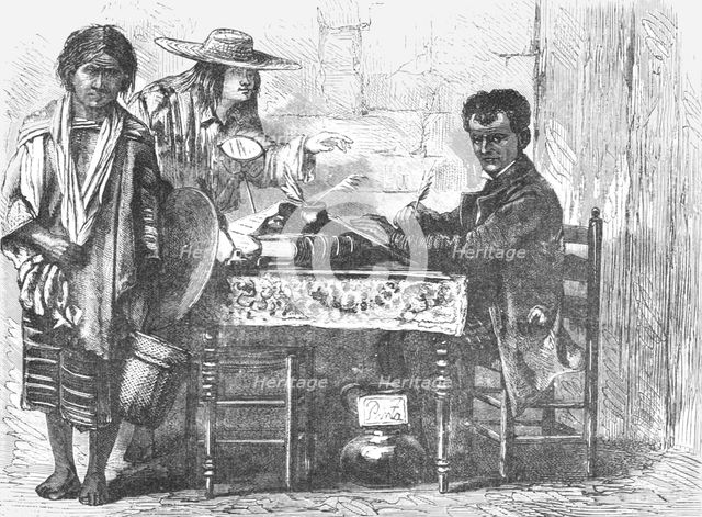 'An Evangelista; A zigzag journey through Mexico', 1875. Creator: Thomas Mayne Reid.