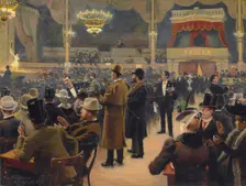 An evening at the Circus in Copenhagen, 1891