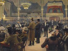 An evening at the Circus in Copenhagen, 1891