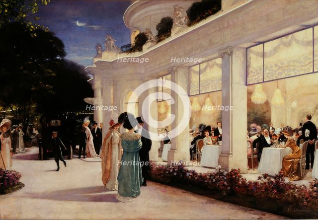 An evening at Pré Catelan.