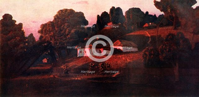 'An Evening in the Ukraine', 1901, (1939). Creator: Arkhip Ivanovich Kuindzhi.