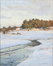 An Evening in March, 1906. Creator: Charlotte Constance Wahlström