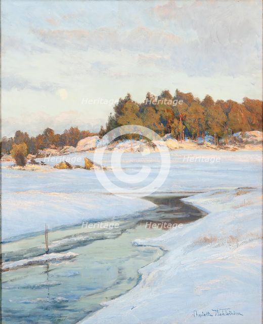 An Evening in March, 1906. Creator: Charlotte Constance Wahlström.