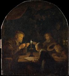 An Evening School, ca. 1655-57. Creator: Gerrit Dou