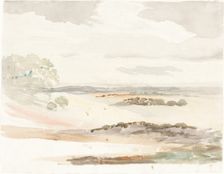 An Extensive View in Shropshire, 1803. Creator: Cornelius Varley