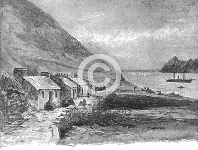 ''An Excursion to St Kilda; The Chief Village of St Kilda', 1890. Creator: Unknown.