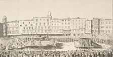 An Execution of Seven Boores Rebels in Lintz, June 16, 1636, 1839., 1839. Creator: Anon
