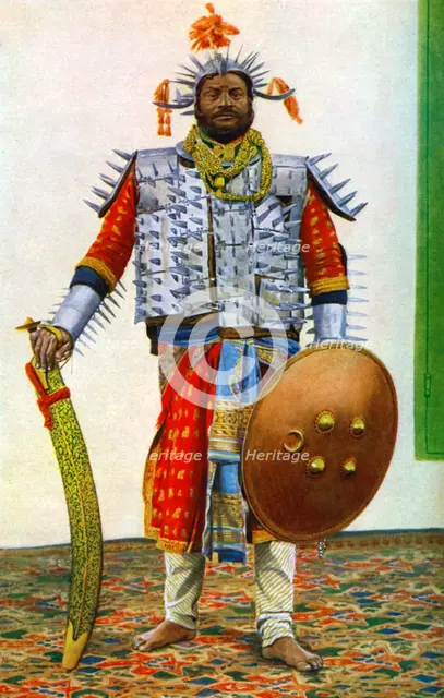 An executioner, Rewah (Rewa), India, 1922. Creator: Bourne & Shepherd.