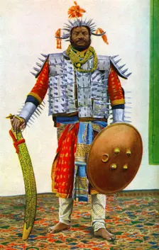 An executioner, Rewah (Rewa), India, 1922. Creator: Bourne & Shepherd