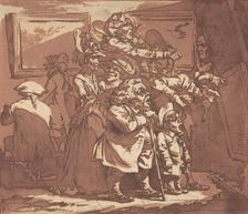An Exhibition, January 29, 1776., January 29, 1776. Creator: Philip James de Loutherbourg