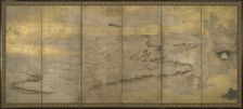 An Exiled Emperor on Okinoshima, ca. 1600. Artist: Anonymous