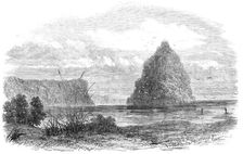 An Exploring Party on the West Coast of New Zealand: mouth of the Wanganui River, 1865. Creator: Unknown