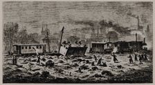An explosion that destroyed the Tsar's Alexander II freight car, November 1979, 1880