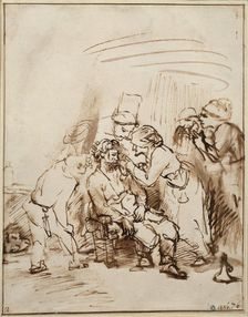 An eye operation, c1650. Creator: Rembrandt Harmensz van Rijn