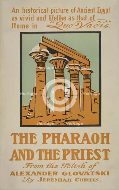 An historical picture [..] the pharoh and the priest, c1895 - 1911. Creator: Unknown.