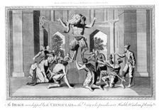 An Image worshipped by the Chingulais... late 18th century