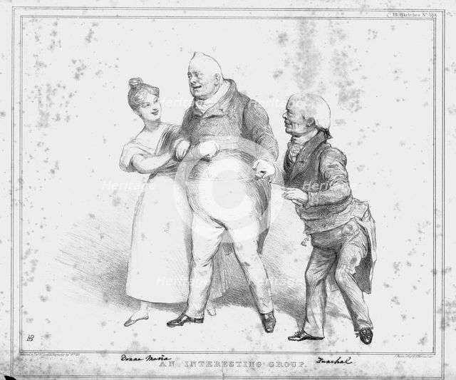 'An Interesting Group',1833. Creator: John Doyle.