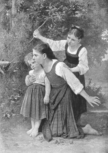 '"An Interesting Discovery"; from a picture by Elizabeth Gardner 1890. Creator: Unknown