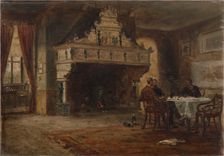 An Interior, 1887. Creator: Ernest Crofts