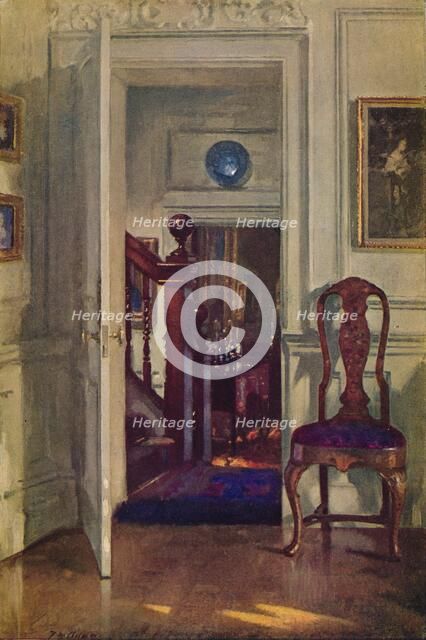 'An Interior at Hove', c19th century. Artist: Patrick William Adam.