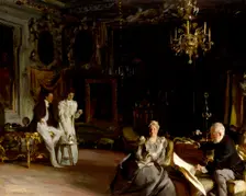 An Interior in Venice, 1899. Creator: John Singer Sargent
