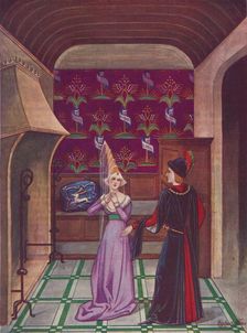 An Interior. Late Fifteenth Century 1926. Artist: Herbert Norris