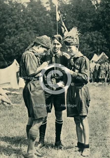 'An International Rover Camp in Sweden, 1935', 1944. Creator: Unknown.