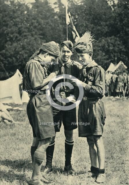 'An International Rover Camp in Sweden, 1935', 1944. Creator: Unknown.