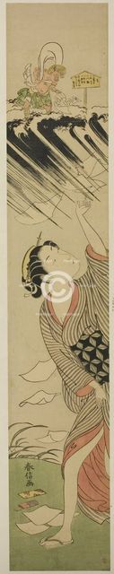 An Inauspicious Day, c. 1768/69. Creator: Suzuki Harunobu.