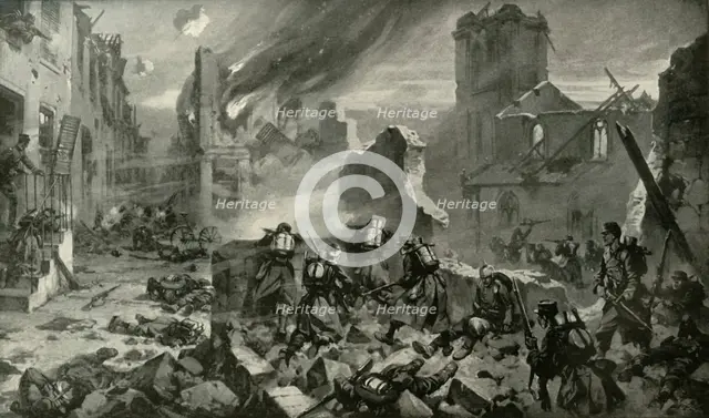 'An Incident in the Battles of the Meuse', (1919).  Creator: Unknown.
