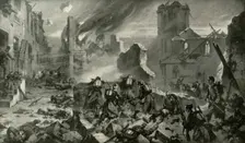 An Incident in the Battles of the Meuse (1919). Creator: Unknown