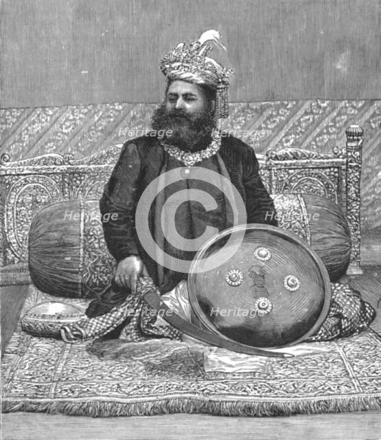 ''An Indian Prince at Home; The Palace and Grounds of the Maharajah of Dharbhanga, K.C.I.E.,In the P Creator: Unknown.