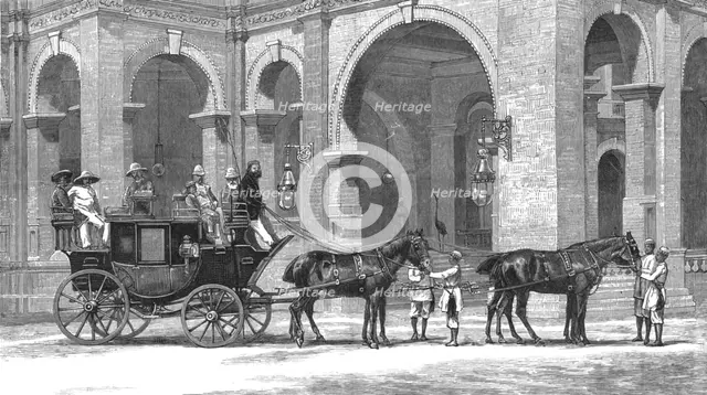 ''An Indian Prince at Home; The Palace and Grounds of the Maharajah of Dharbhanga, K.C.I.E.,In the P Creator: Unknown.