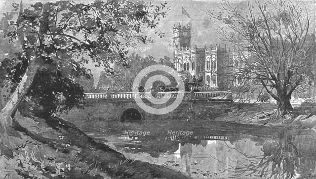 ''An Indian Prince at Home; The Palace and Grounds of the Maharajah of Dharbhanga, K.C.I.E.,In the P Creator: Unknown.