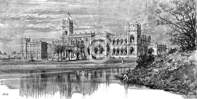 ''An Indian Prince at Home; The Palace and Grounds of the Maharajah of Dharbhanga, K.C.I.E.,In the P Creator: Unknown.