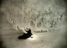 An Ice Cave in the Winter c1908, (1909)