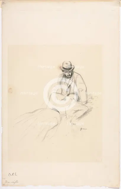 An Idyll, fourth quarter 1800s or first third 1900s. Creator: Jean Louis Forain (French, 1852-1931).