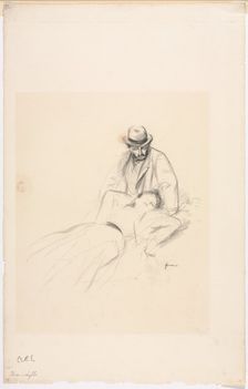 An Idyll, fourth quarter 1800s or first third 1900s. Creator: Jean Louis Forain (French, 1852-1931)