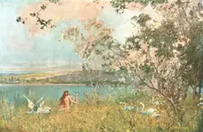 An Idyll of Spring 1897, (c1902). Creator: Unknown