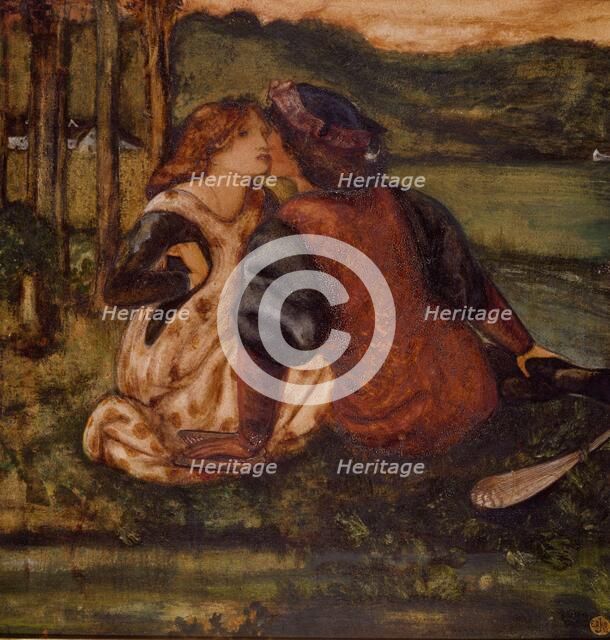 An Idyll, mid-late 19th century. Creator: Sir Edward Coley Burne-Jones.