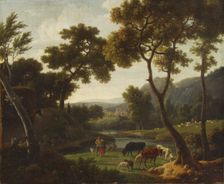 An Idealistic Landscape, c1800s. Creator: Nicolas-Didier Boguet