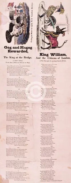An illustrated songsheet, 1831.  Artist: Anon