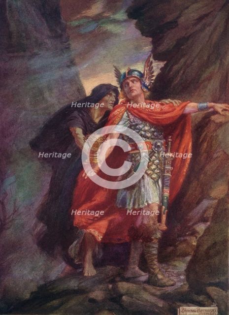 An illustration of Robert Browning's (1812-1889) poem Rabbi Ben Ezra, 1916. Artist: Bernard Partridge