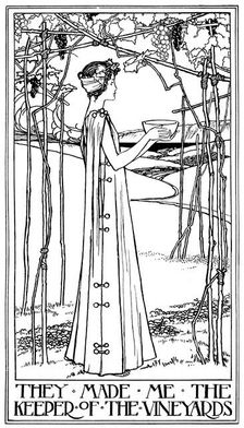 An illustration for The Song of Solomon, 1899